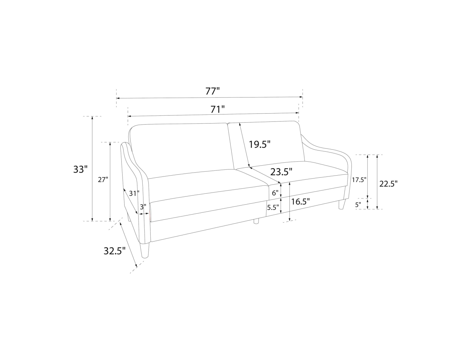 Mistana W003486913 Dimensions - ManualMachine.com