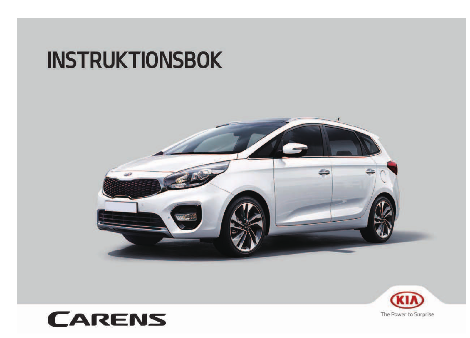 Kia Carens 2018 Owner's Manual