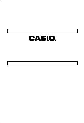 Casio FX-220 Manual