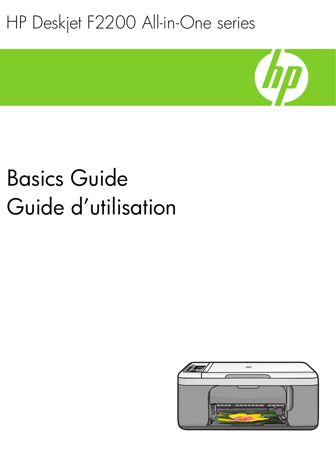 HP DeskJet F2280 User Manual