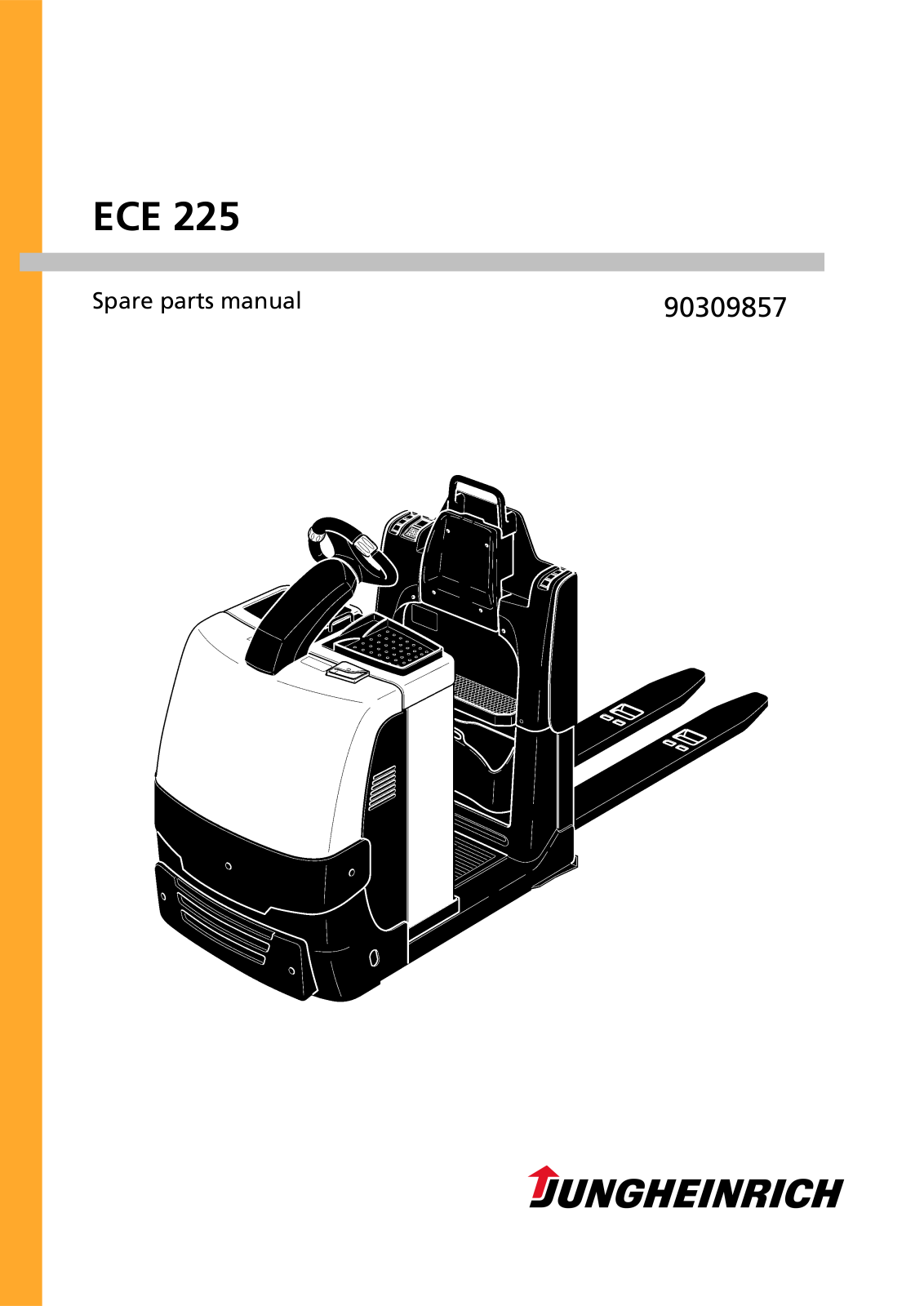 Jungheinrich ECE 225 Parts Catalog