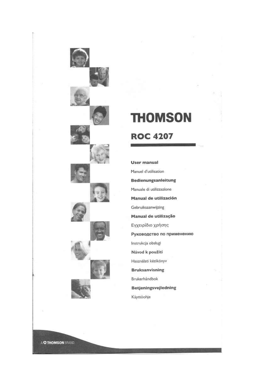 THOMSON ROC 4207 User Manual