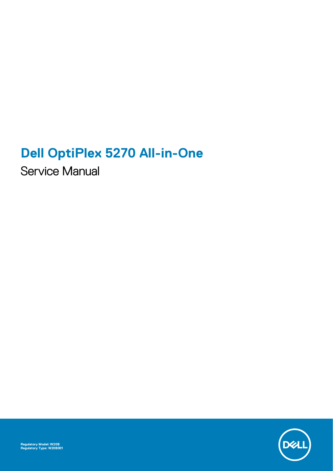 Dell OptiPlex 5270 User Manual