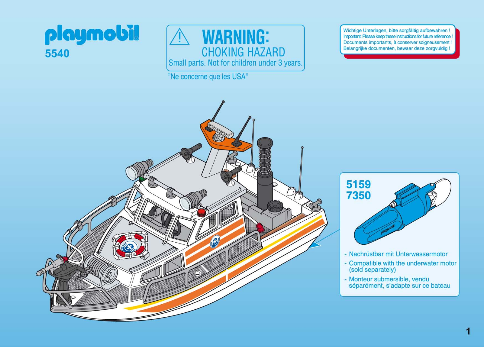 Playmobil 5540 Instructions