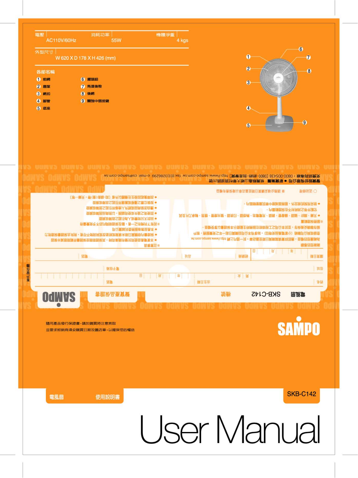 SAMPO SKB-C142 User Manual - ManualMachine.com