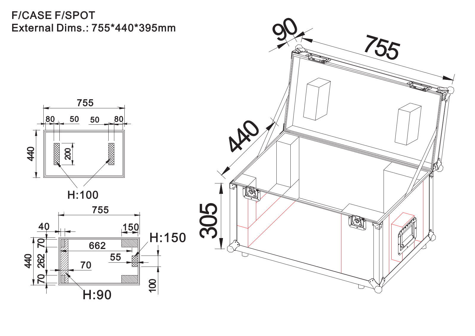 Jbsystems F-CASE F-SPOT User Manual