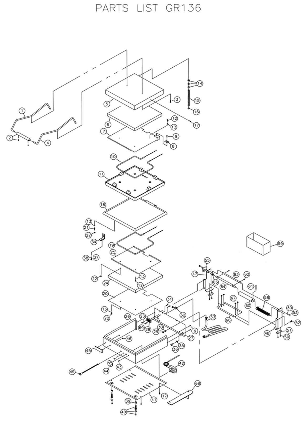 Star GR136 Parts Manual