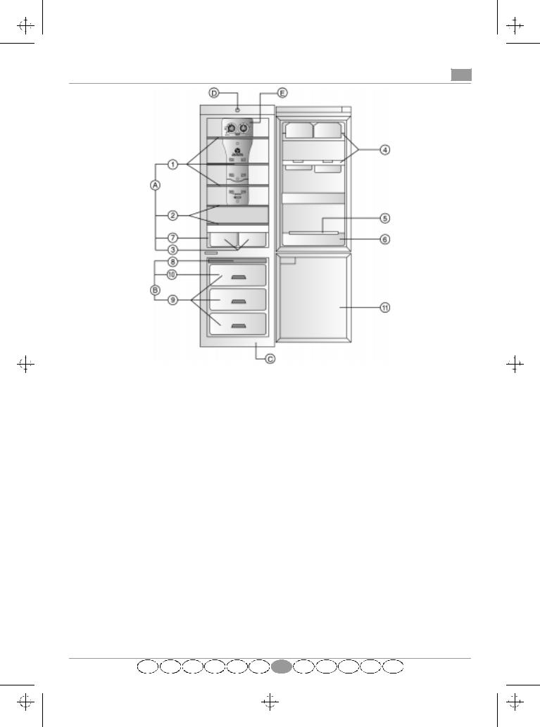 Whirlpool KGNB 3900/1, KGNB 3500/1, KGNB 3900, ARZ 576/G/AL, ARC 7720 INSTRUCTION FOR USE