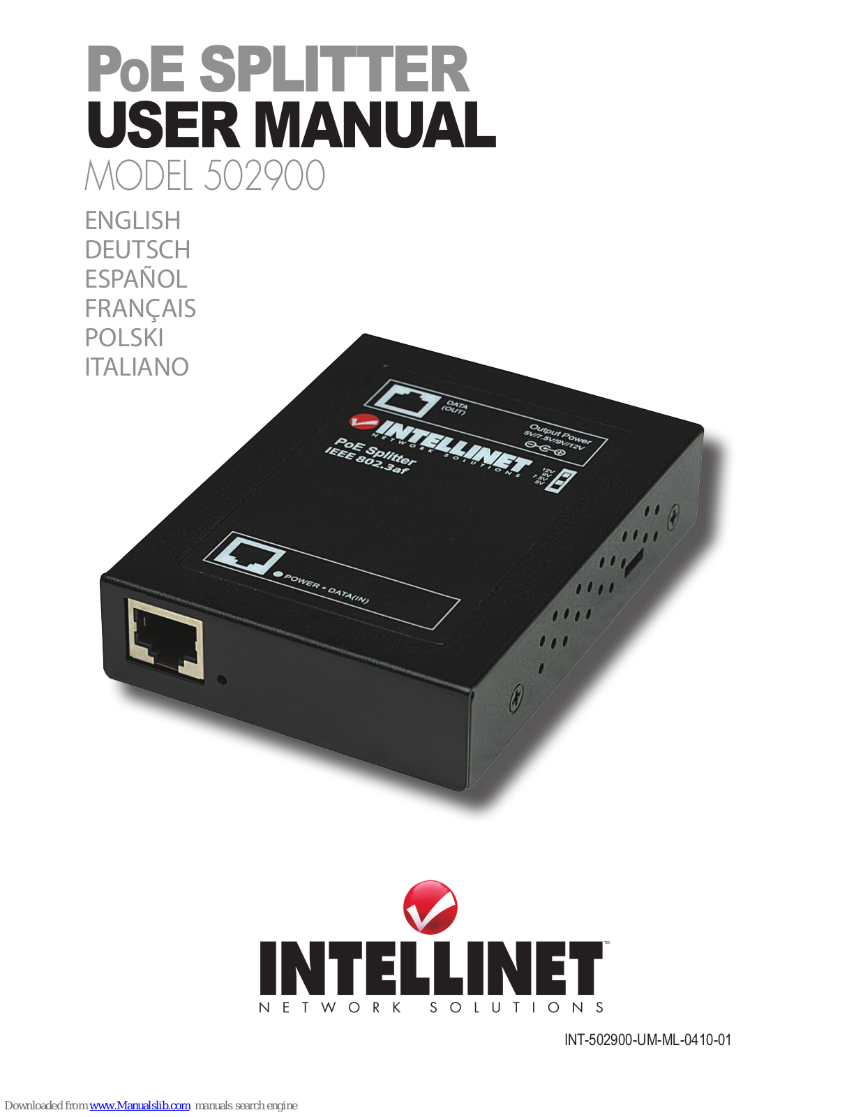 Intellinet 502900 User Manual