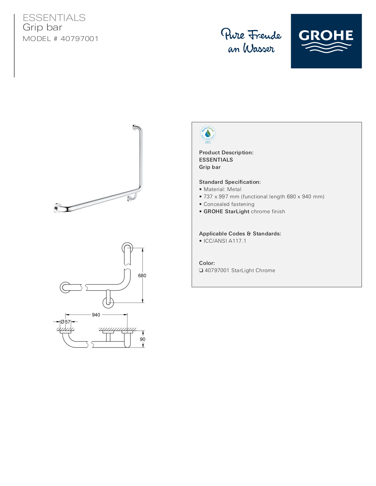GROHE GRH5398 Installation & Assembly - ManualMachine.com