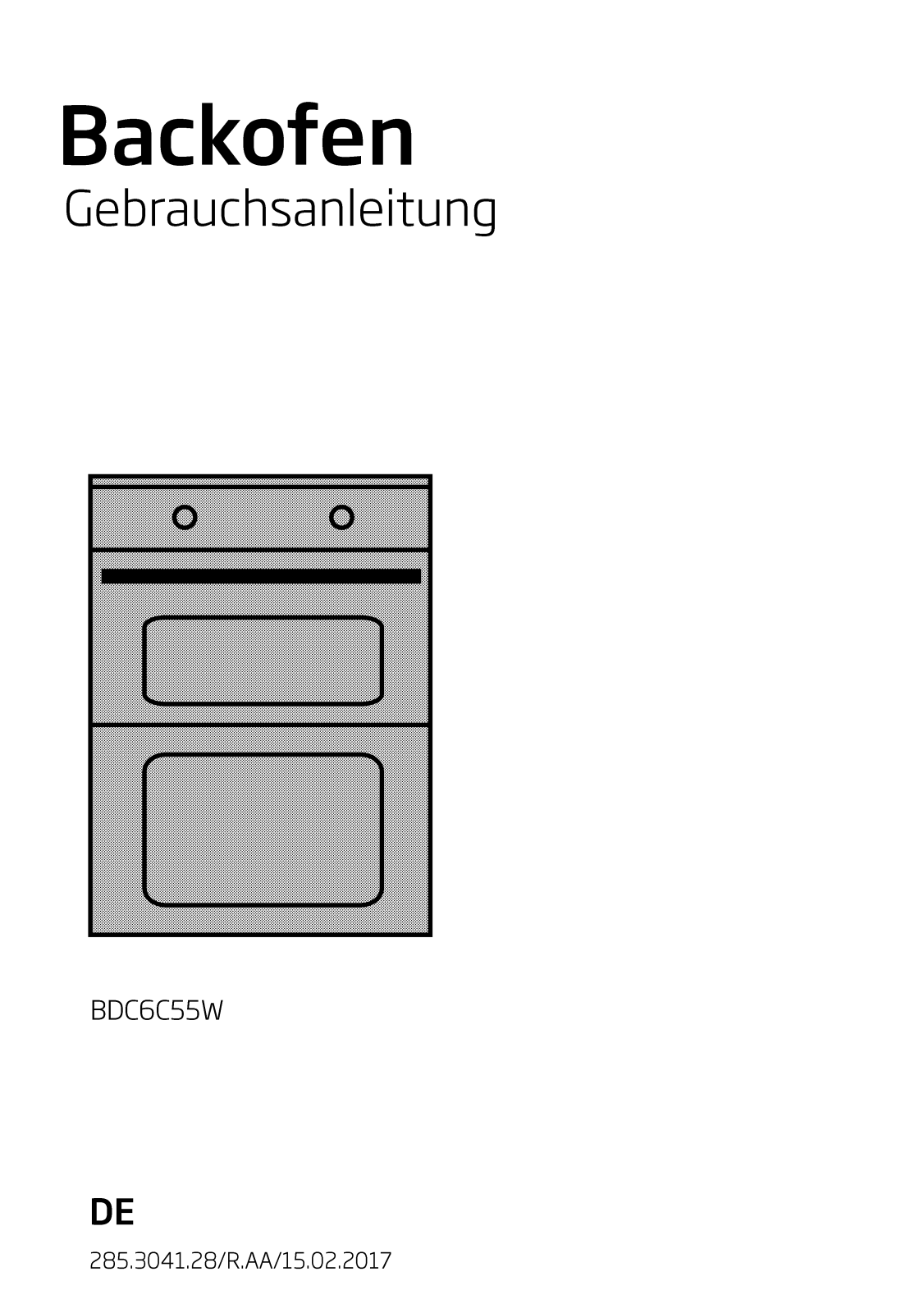 BEKO BDC6C55W operation manual