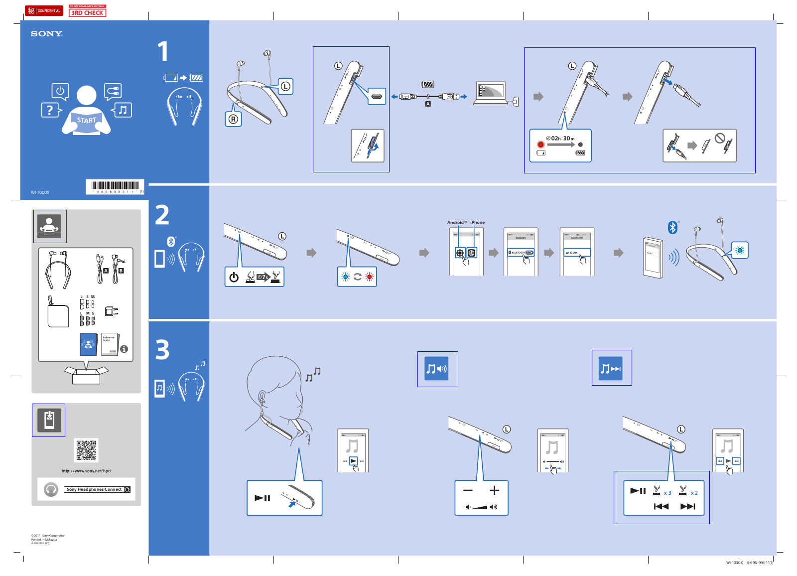 Sony WI1000X User Manual