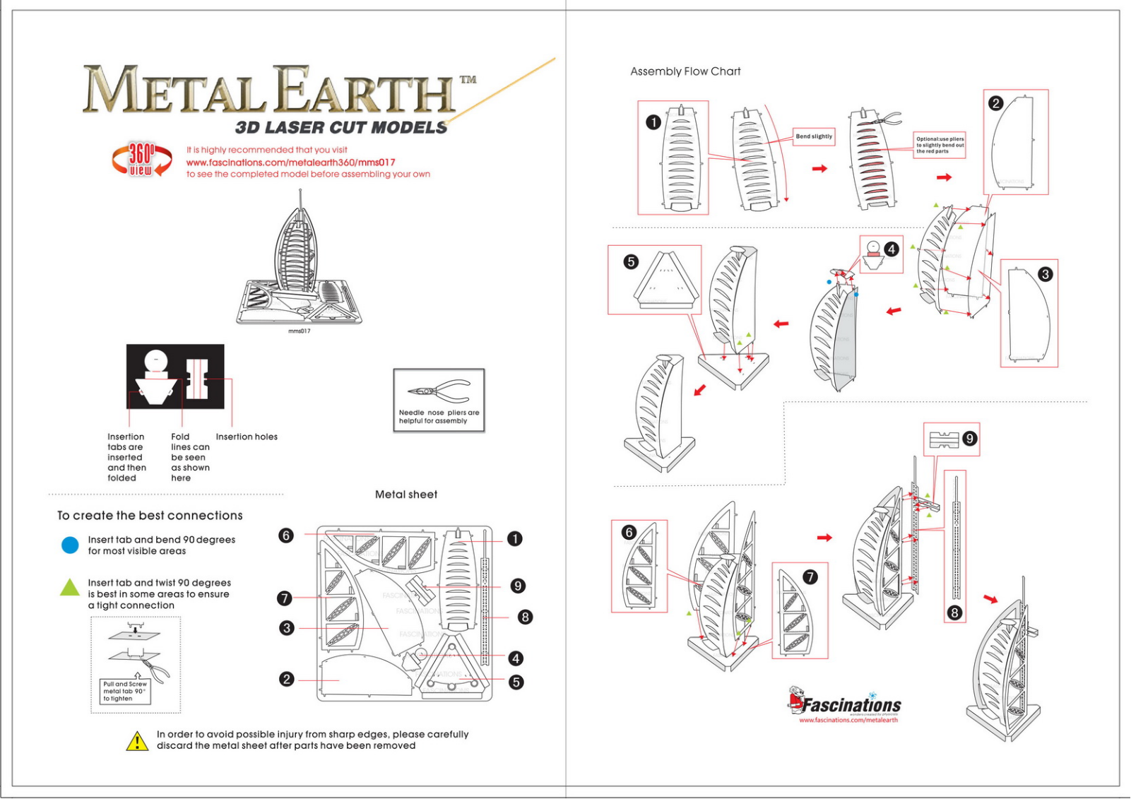 Fascinations MMS017 Service Manual