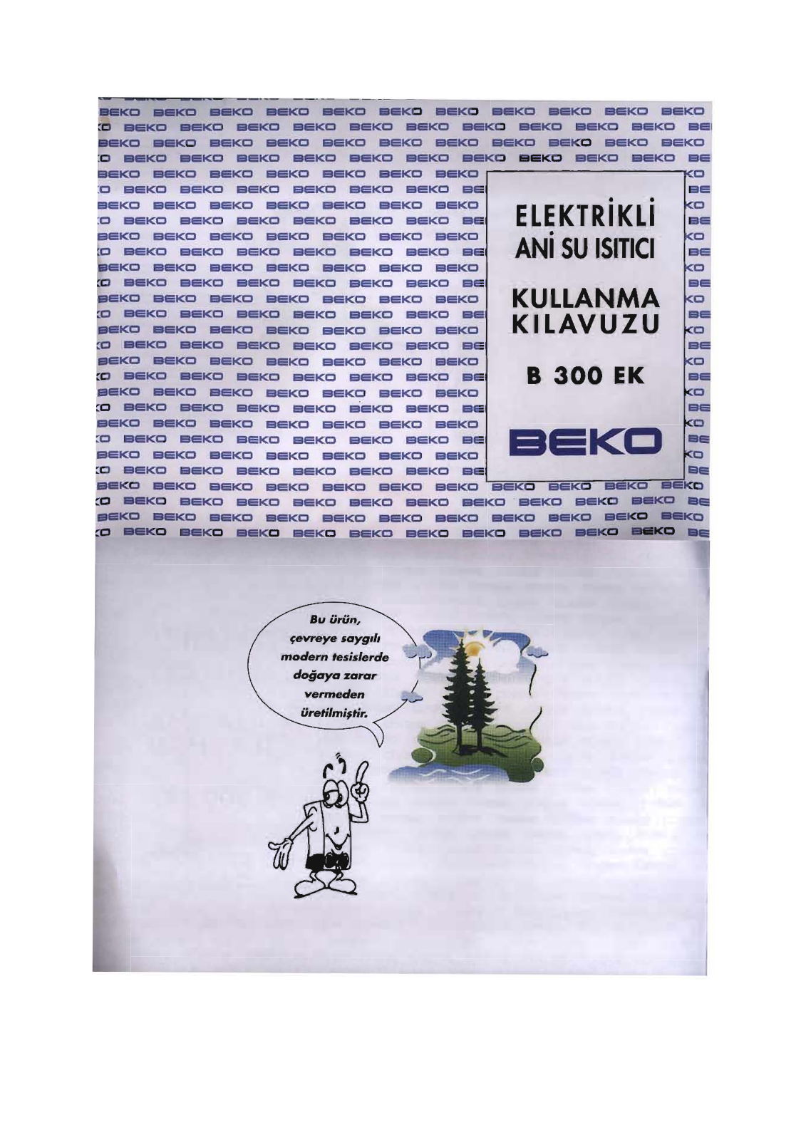 Beko B 300 EK User Manual