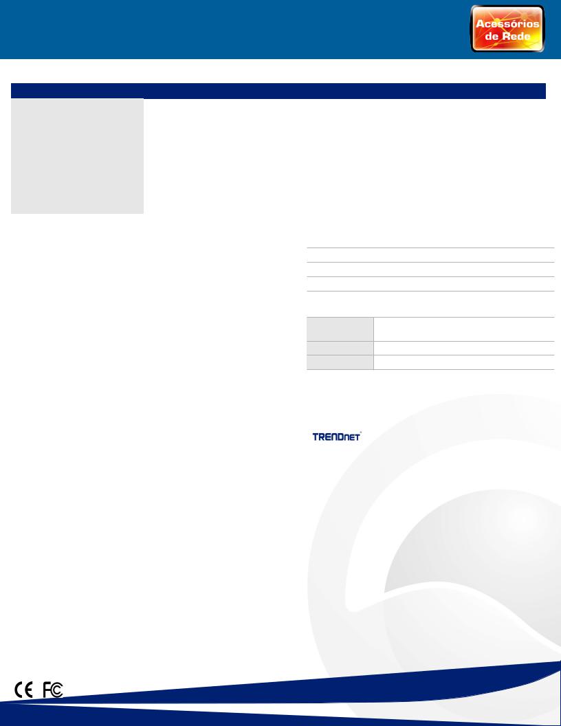 Trendnet TC-P08C6 Datasheet