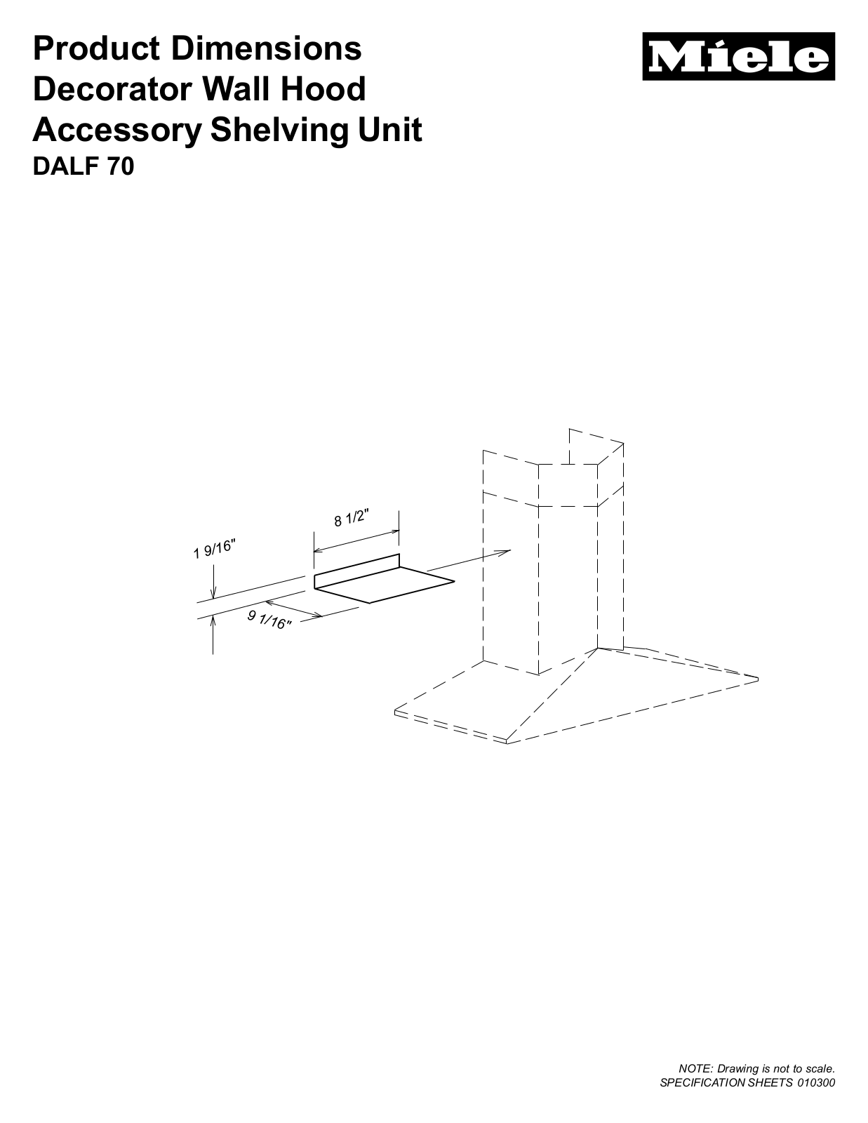 Miele DALF70 Manual