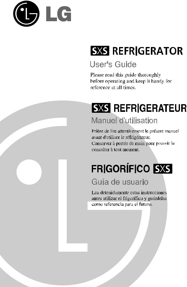 LG GRG2263STBA User Manual