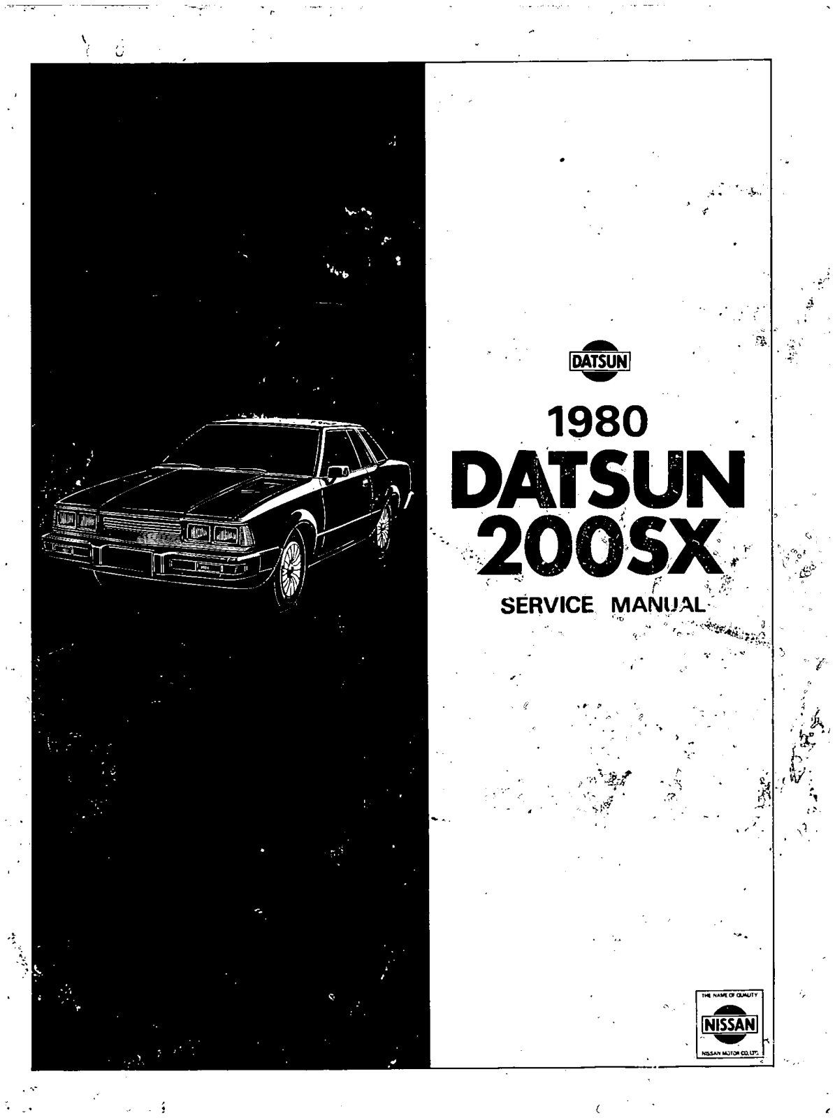 Nissan 200 SX 1980 User Manual