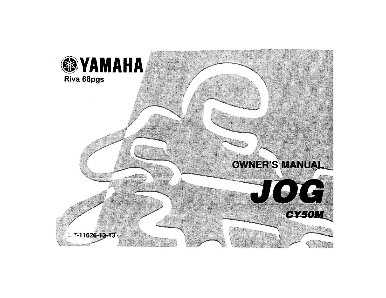 Yamaha JOG CY50M Manual