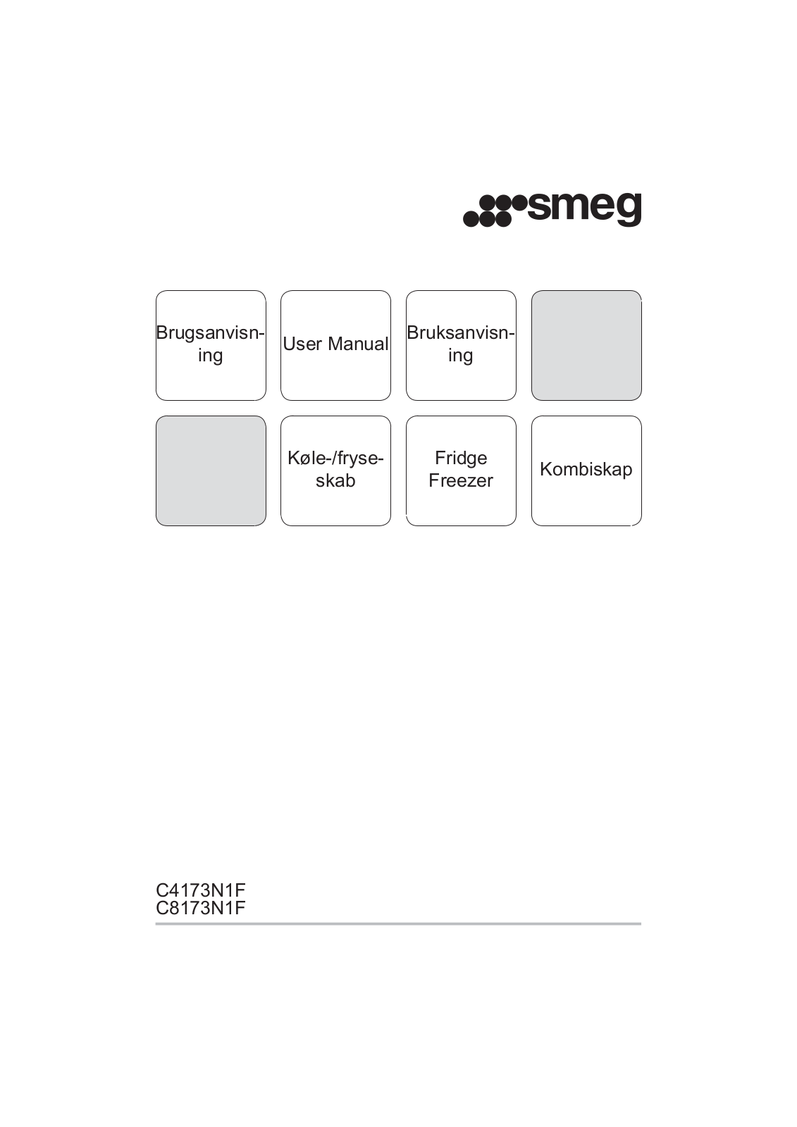 Smeg C4173N1F User manual