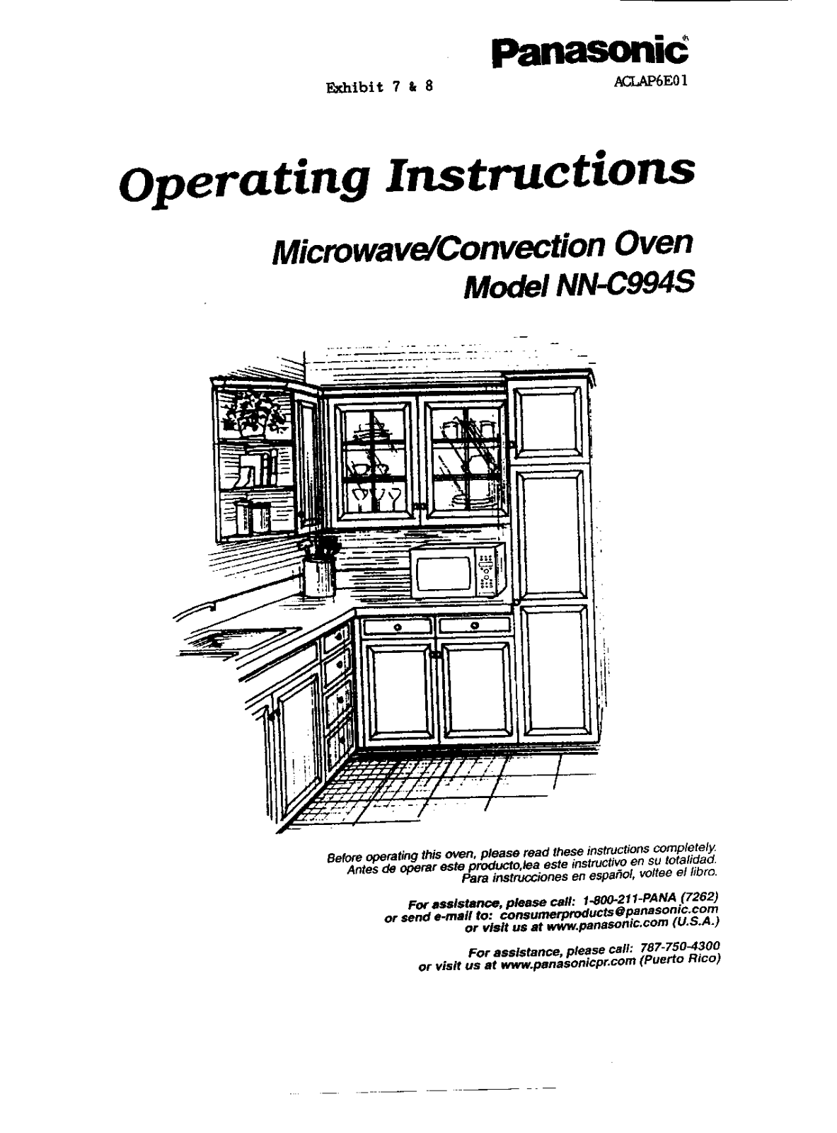 Panasonic AP6E01 Users Manual