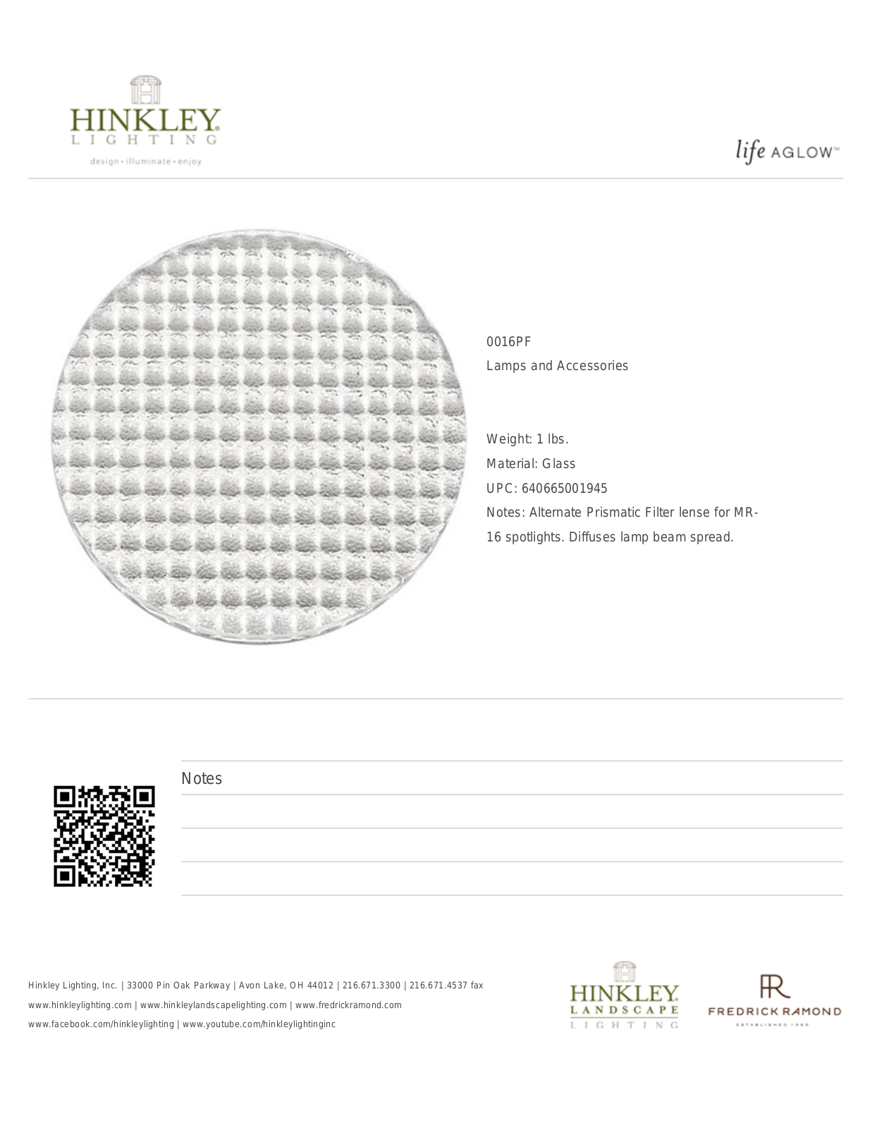 Hinkley HD1024 Spec Sheet - ManualMachine.com