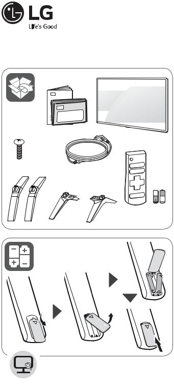 LG 43LM631C0SB, 32LM621CBSB Installation Guide