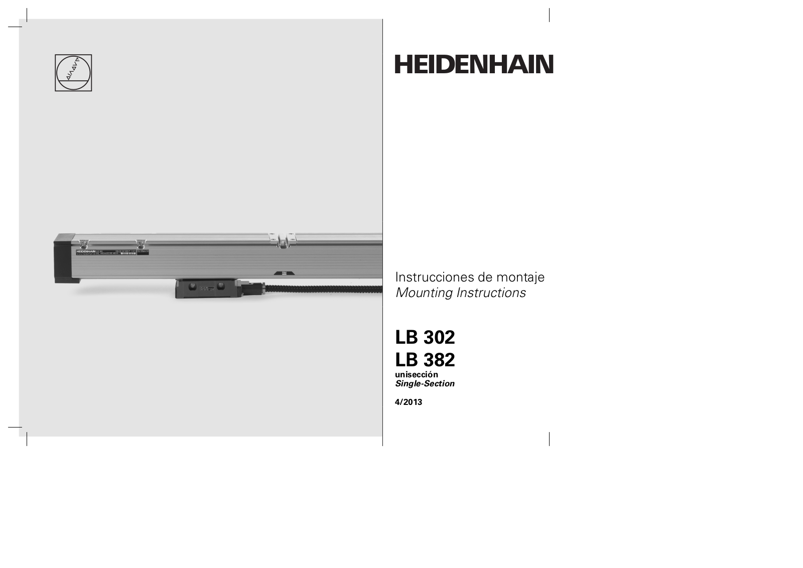 HEIDENHAIN LB 382 User Manual