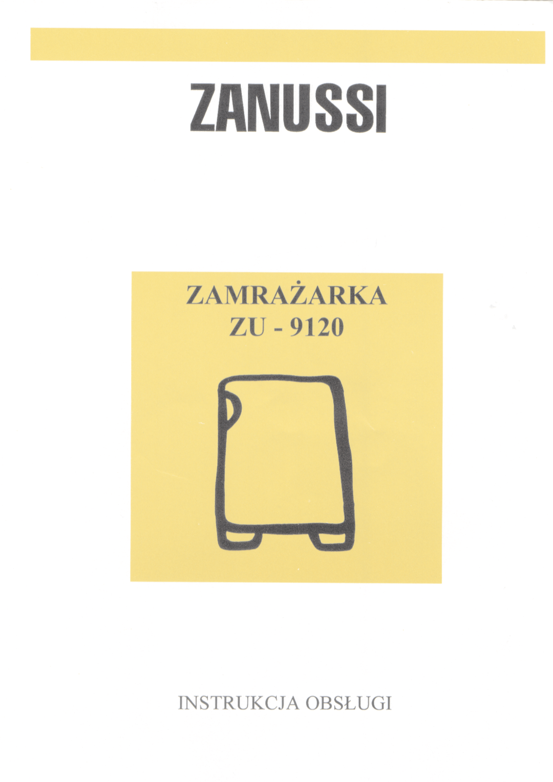 Zanussi ZU9120F User Manual