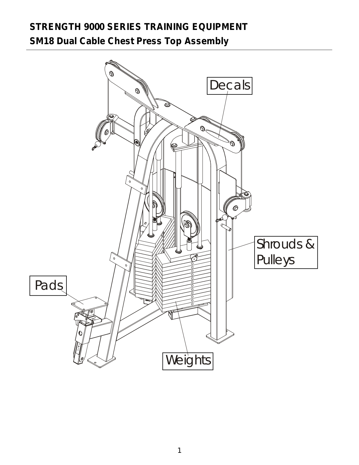 Life Fitness SM18 User Manual