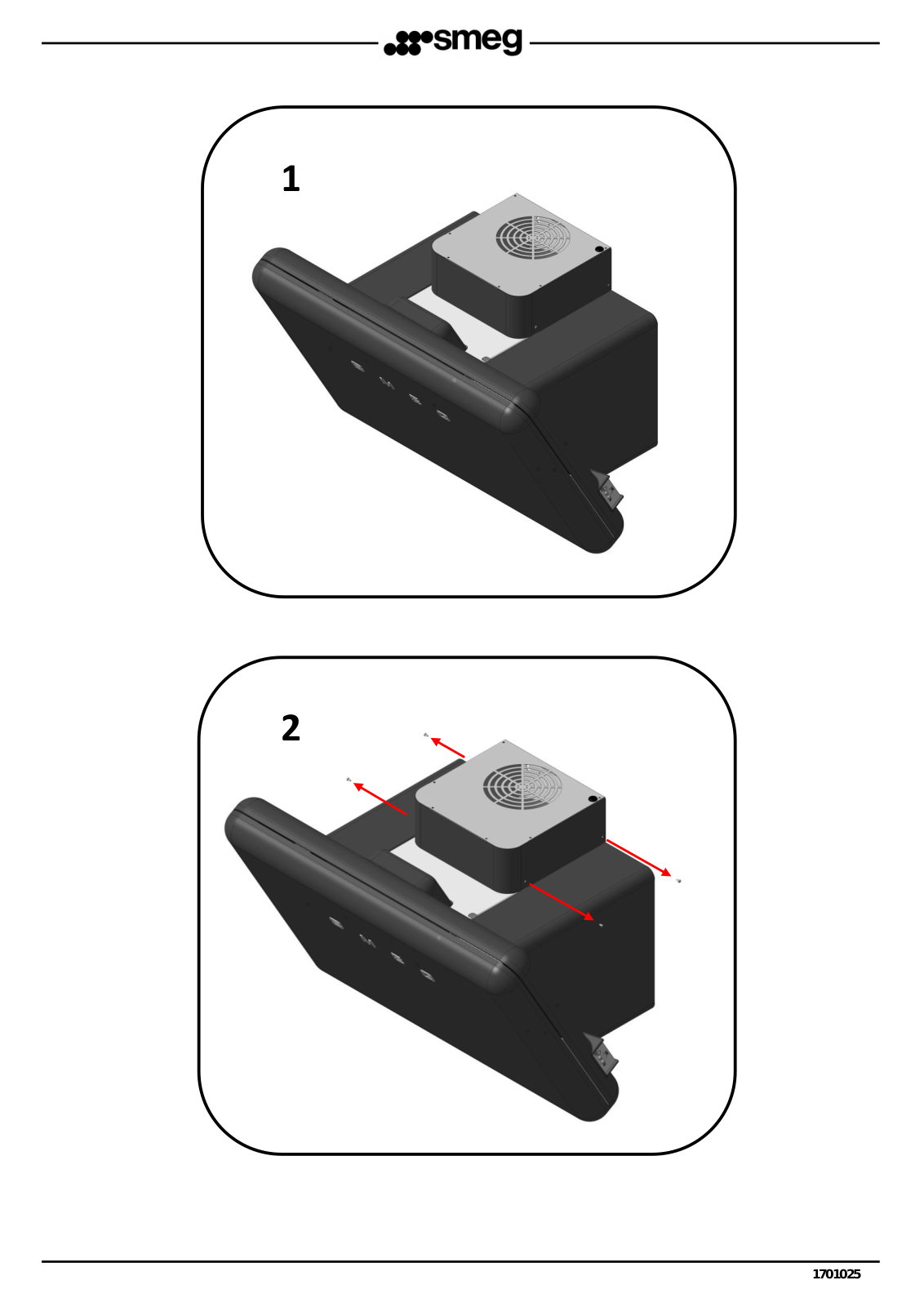 Smeg KITCMNFABUJ Various instructions