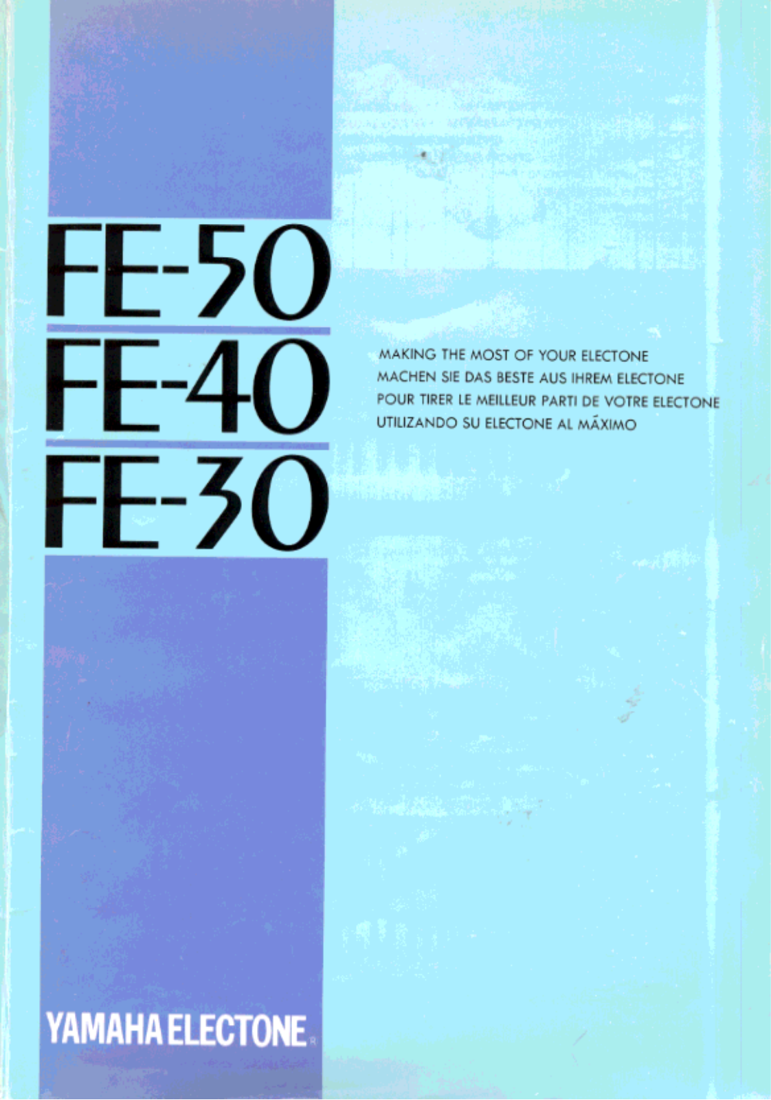 Yamaha FE-50, FE-40, FE-30 User Manual