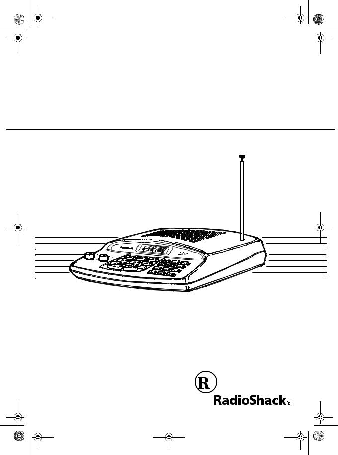 Radio Shack PRO-2049 User Manual