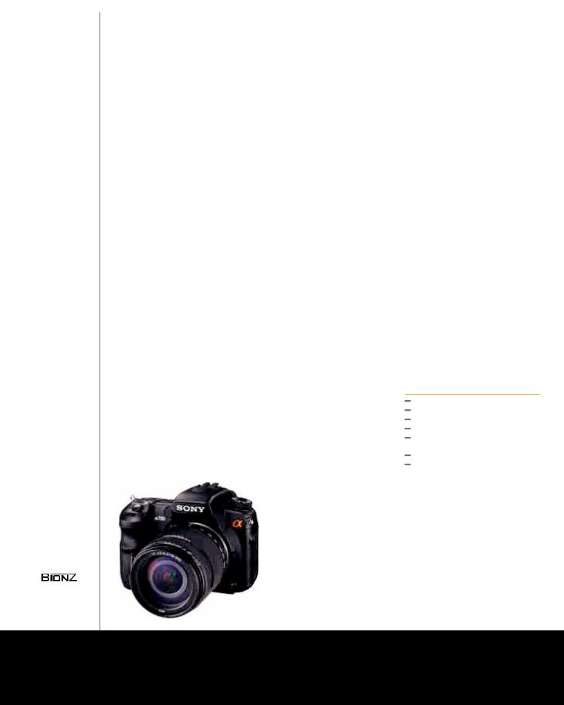 Sony DSLR-A700H BROCHURE