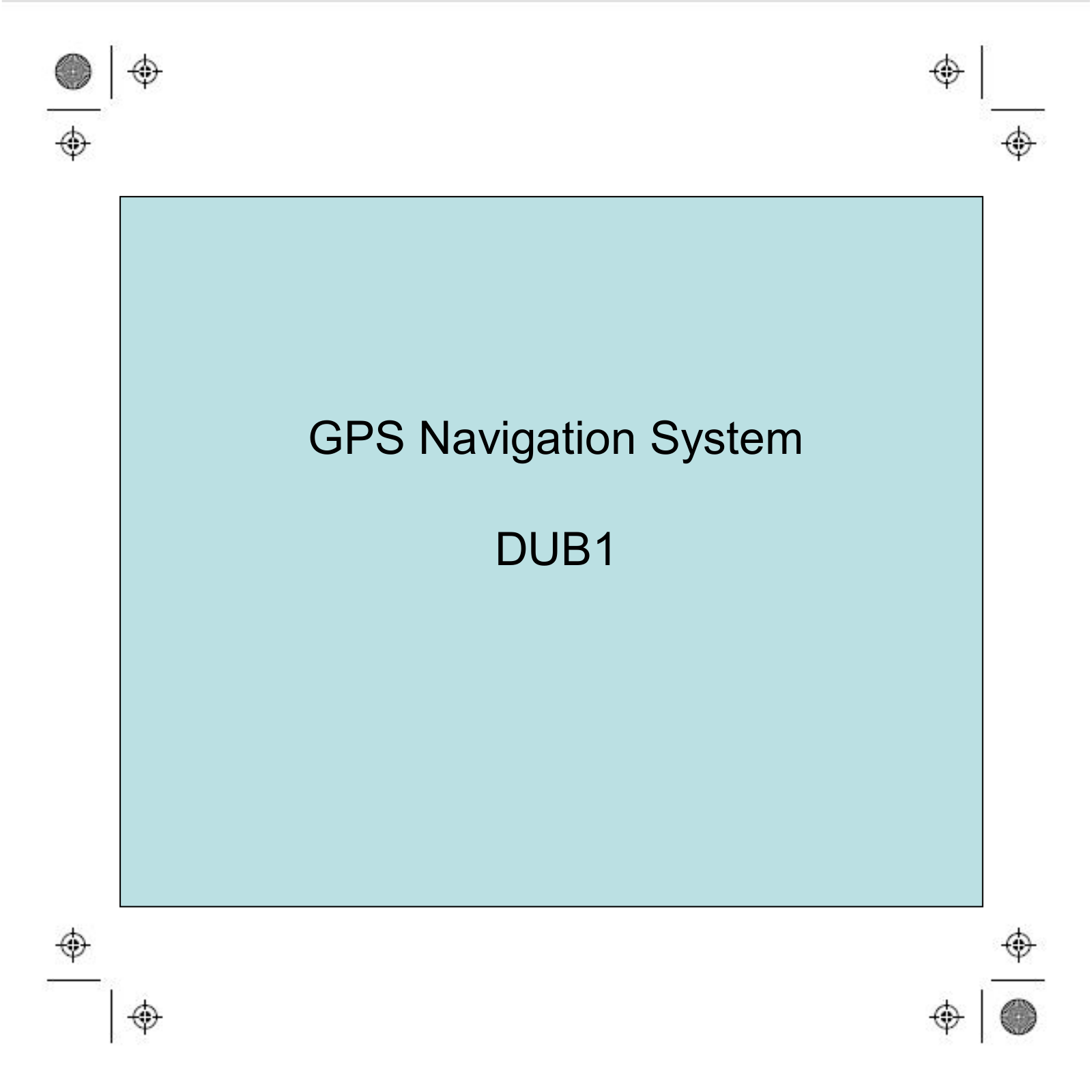 TomTom DUB1 User Manual