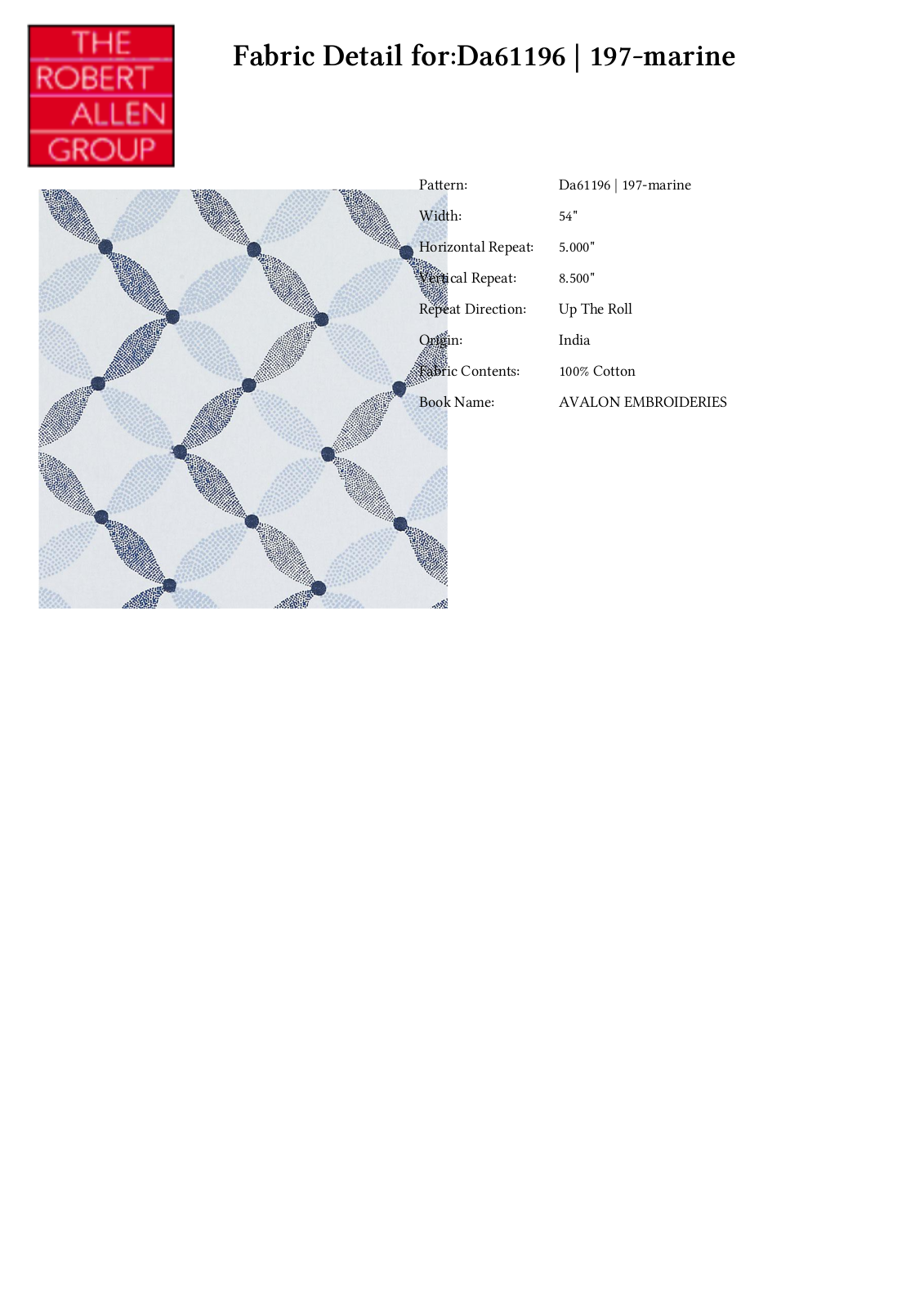 Duralee CRAL4514 Specifications - ManualMachine.com