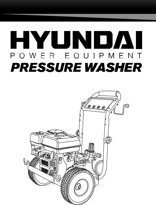 Hyundai HYW4000P User Manual