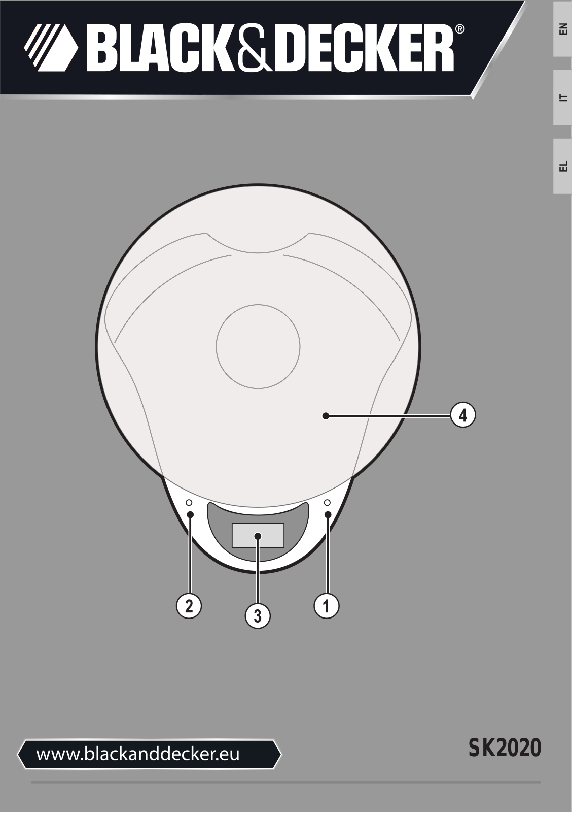 Black & Decker Sk2020 Instruction Manual