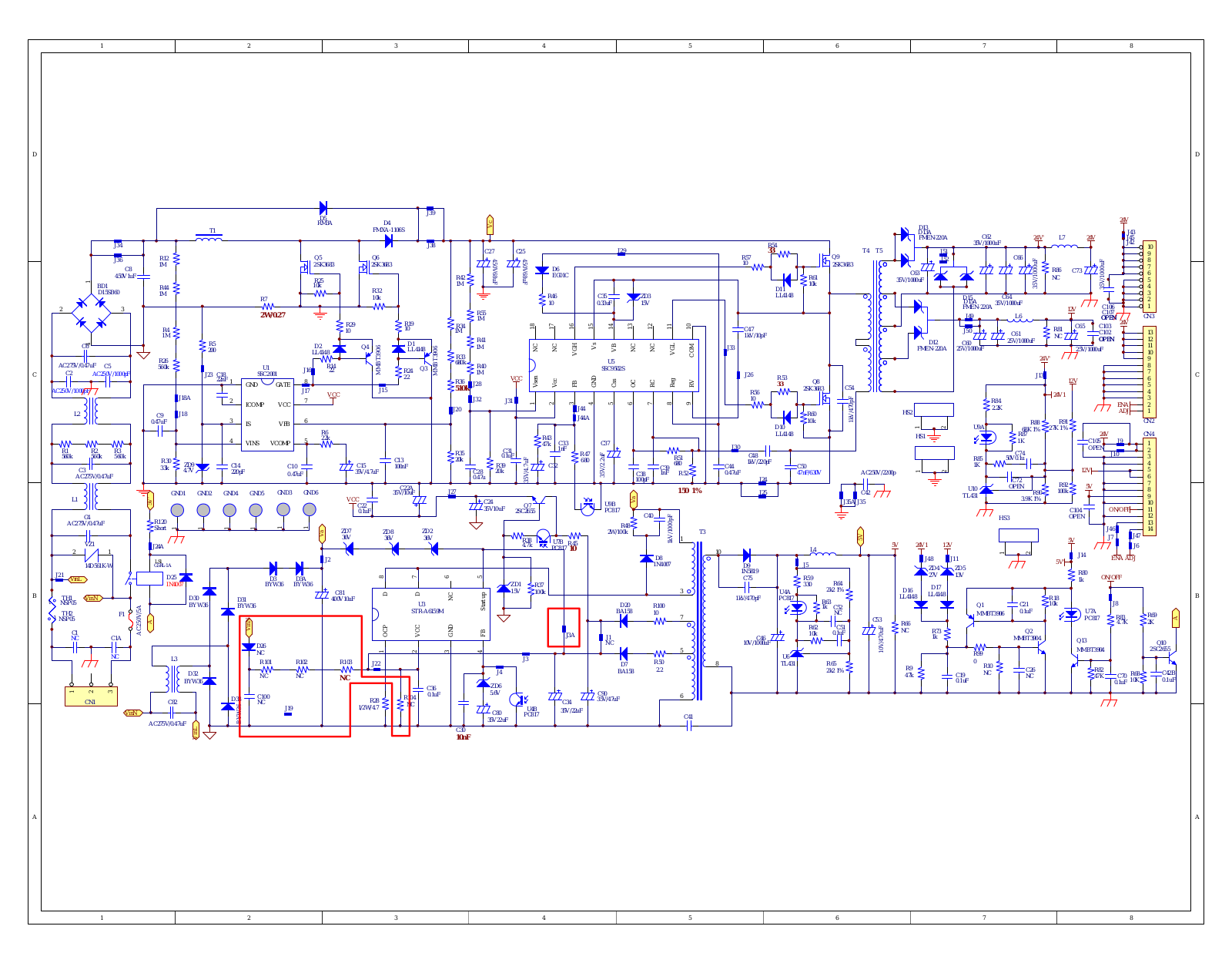 Skyworth 168P-P47TLK-00 Schematic