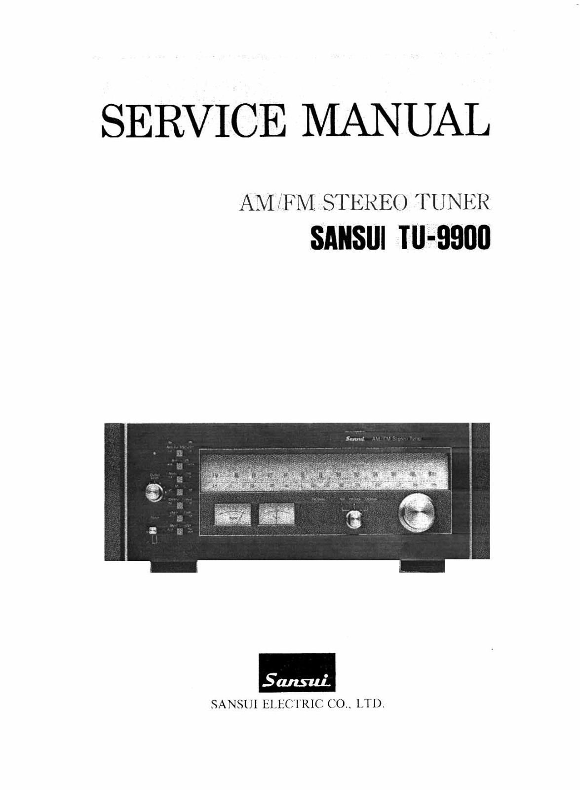 Sansui TU-9900 Service manual