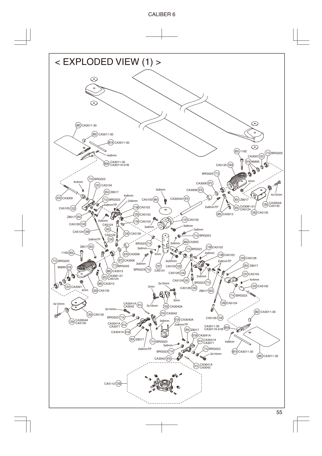 Kyosho CALIBER 6 User Manual