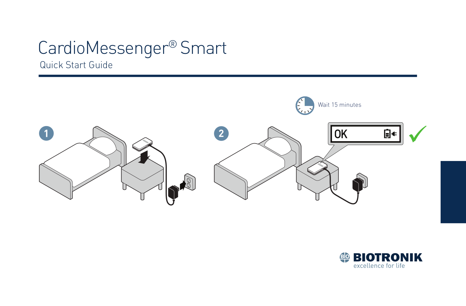 BIOTRONIK CardioMessenger Smart Quick Start Manual