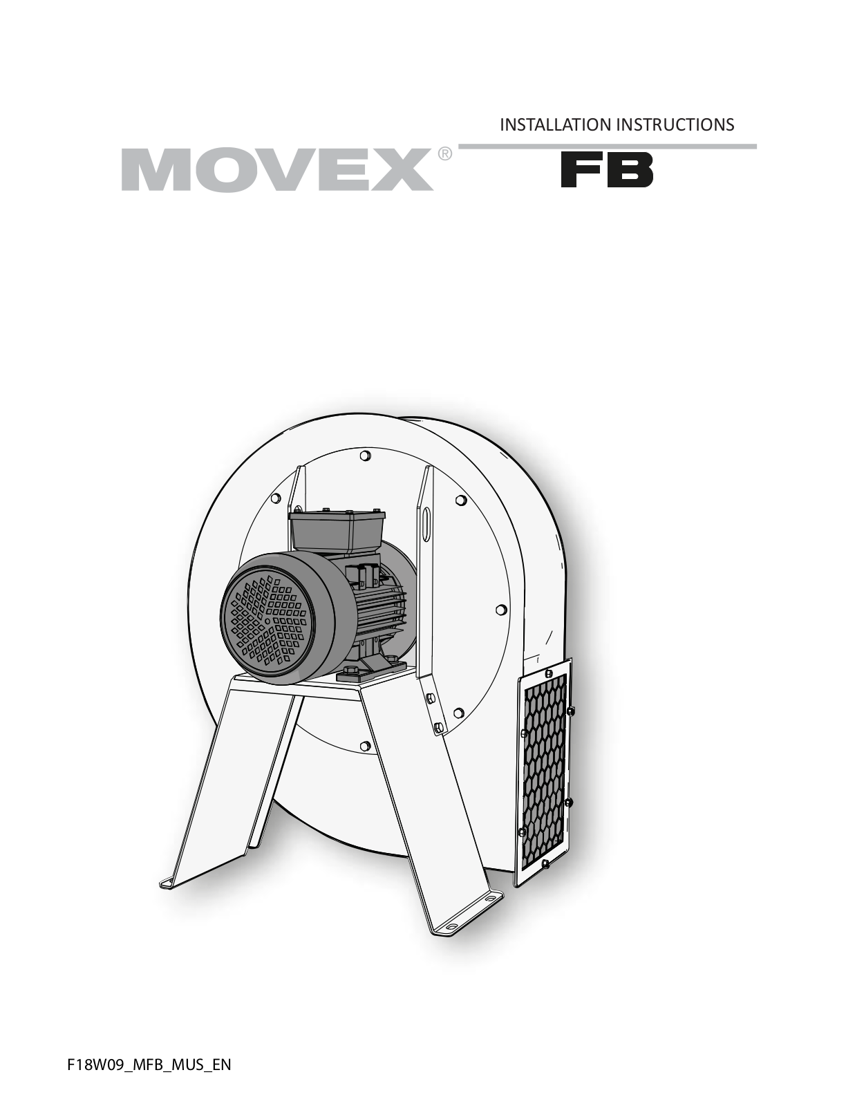 Movex FB, FB 076-1, FB 106-1, FB 206-1, 106-3 Installation Instructions Manual - ManualMachine.com