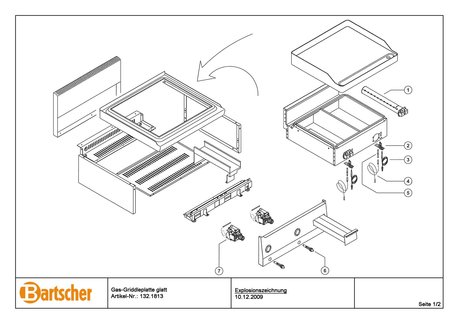 Bartscher 1321813 User Manual