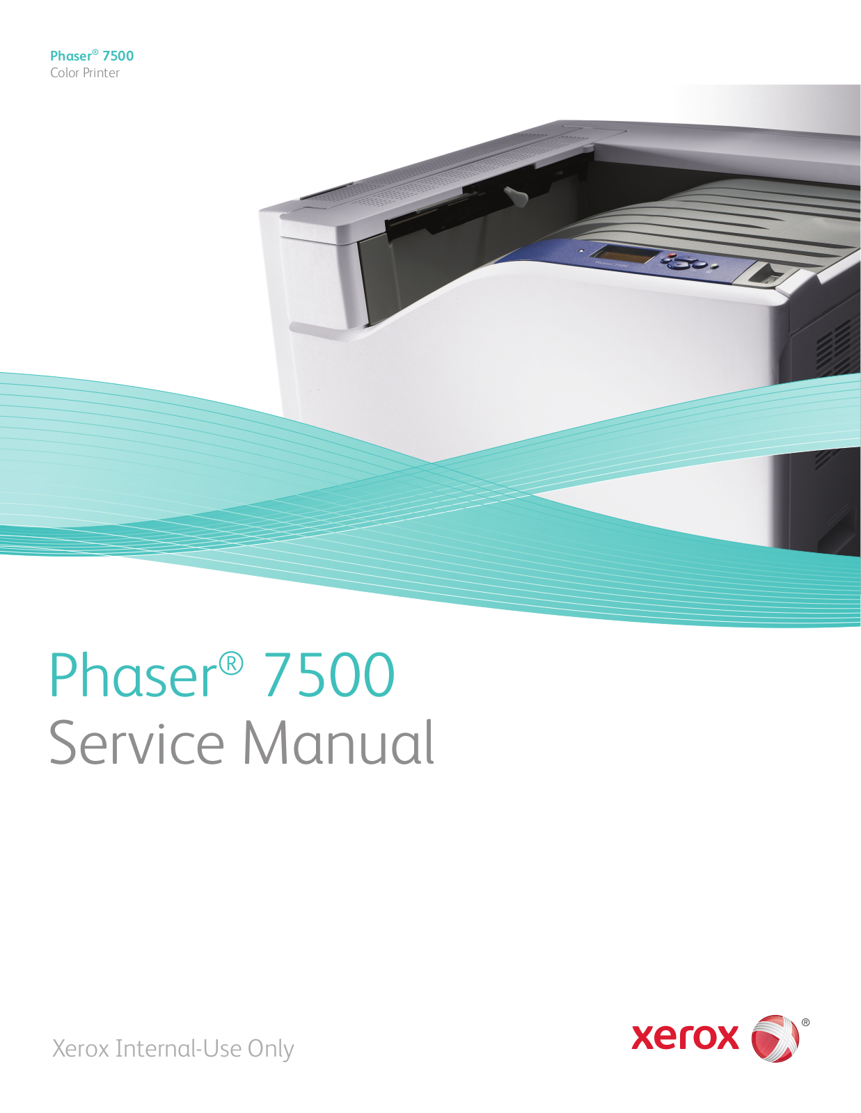 Xerox Phaser 7500 Service Manual