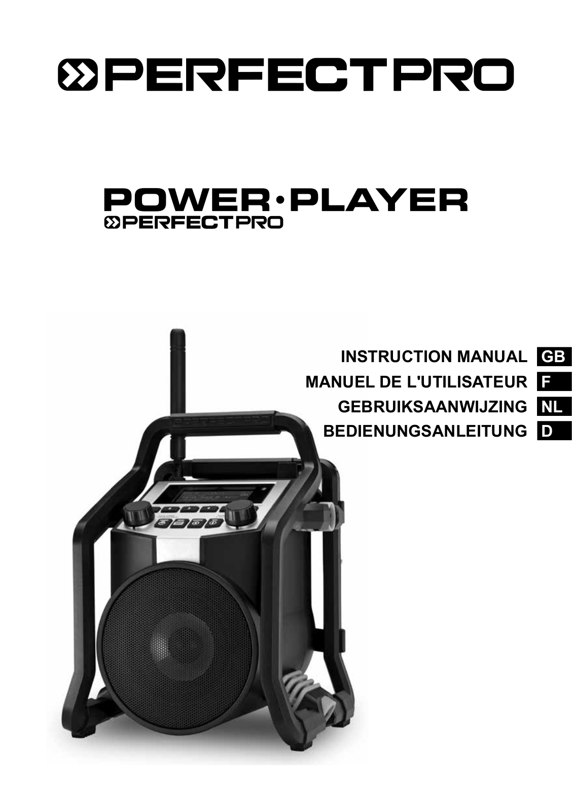 PerfectPro PowerPlayer DAB+ operation manual - ManualMachine.com