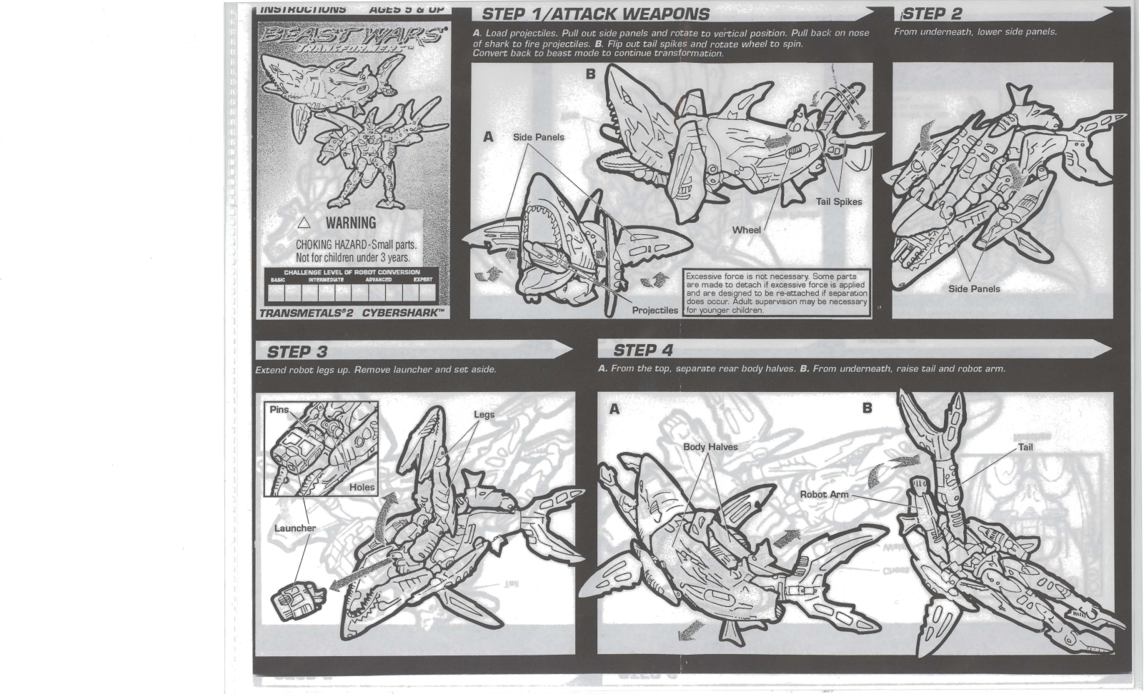 Hasbro Ironhide Transformers User Manual