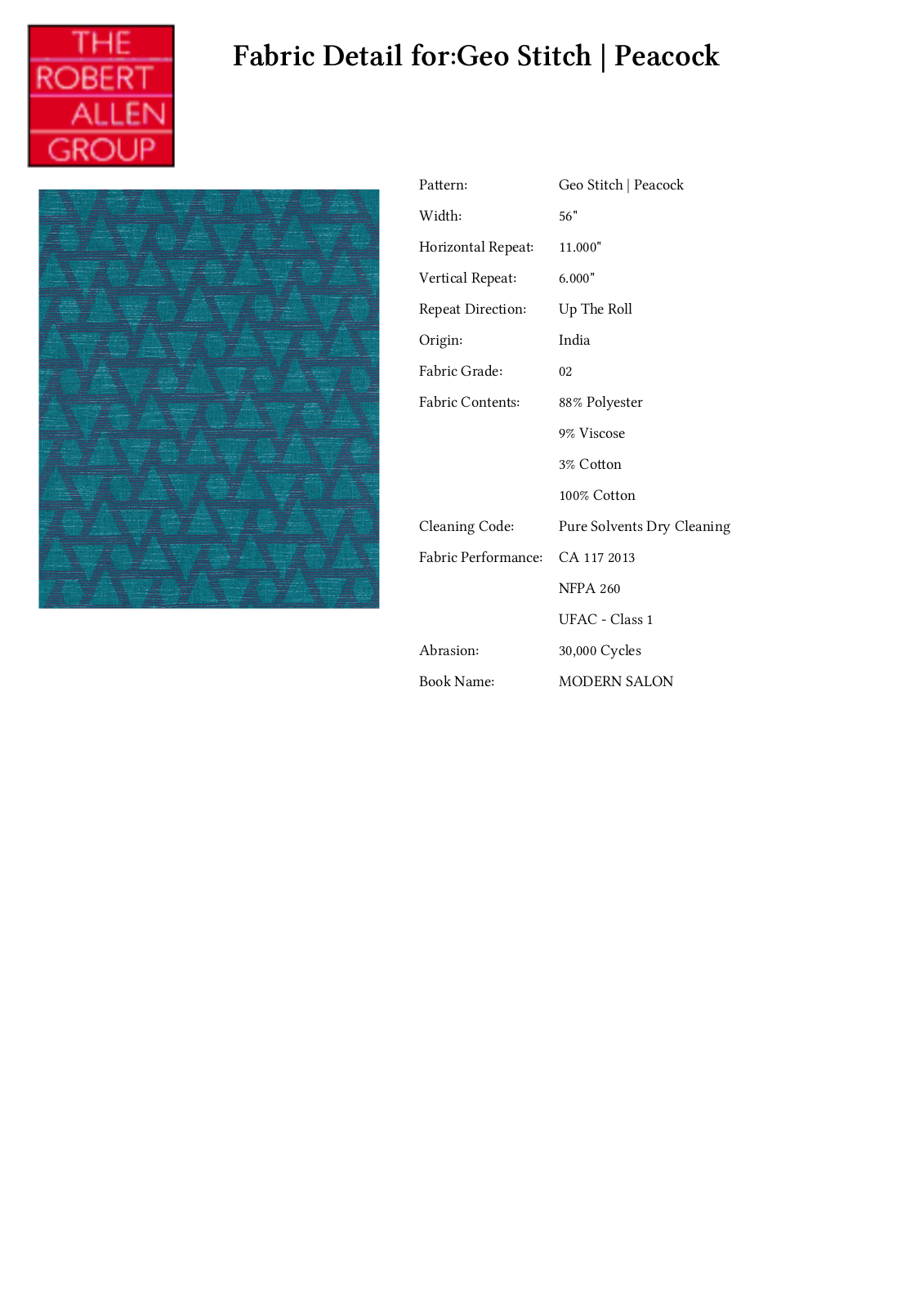 Robert Allen RALF2075 Specifications - ManualMachine.com