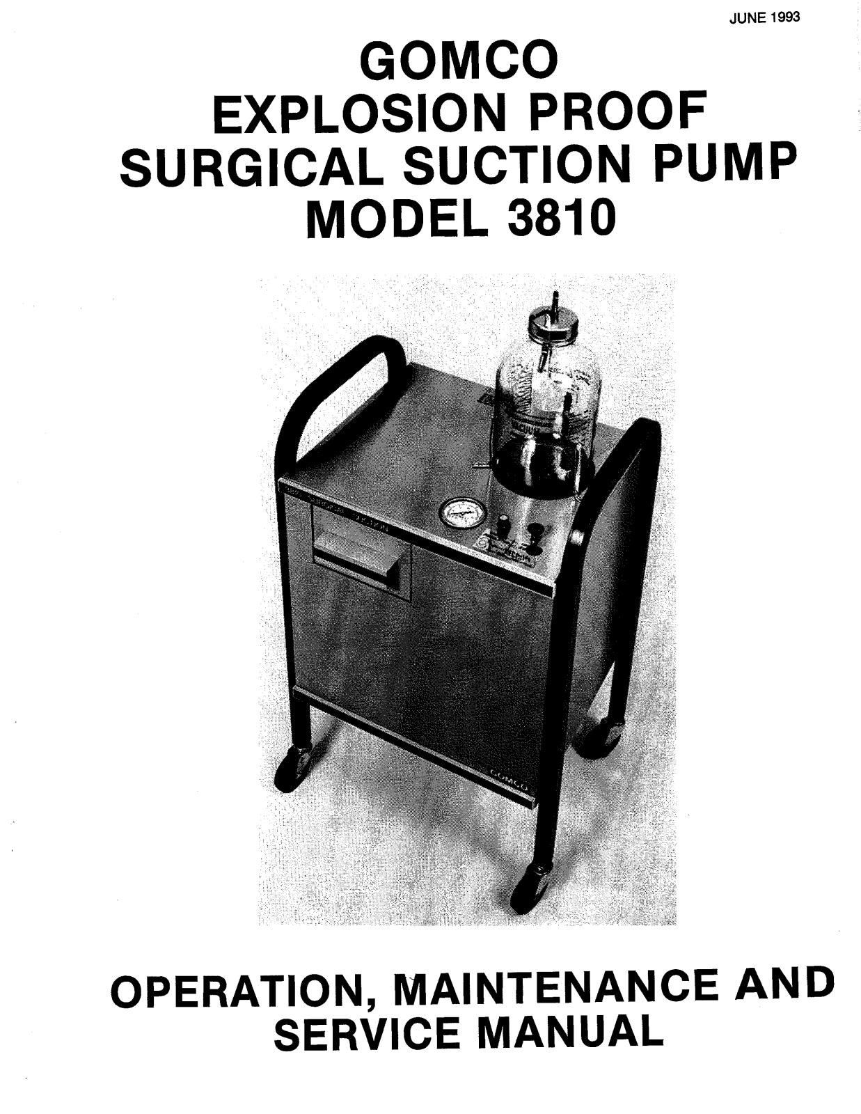 GOMCO 3810 User guide - ManualMachine.com