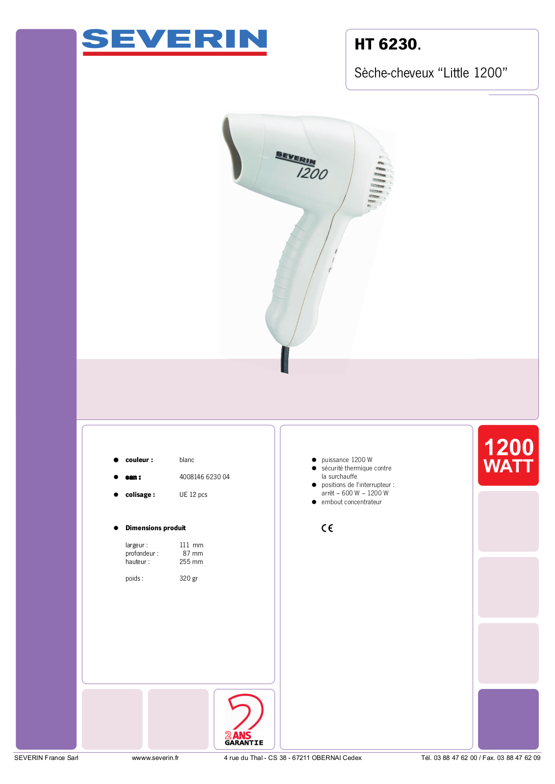 Severin HT 6230 User Manual